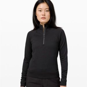Lululemon Engineered Warmth Half Zip Sweater SZ 4